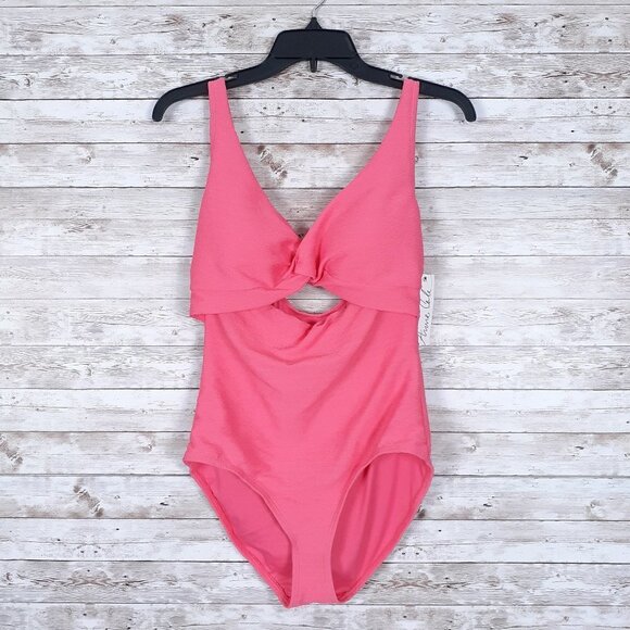 Anne Cole Other - Anne Cole Womens Swimsuit Sz 10 Melon One Piece 86A